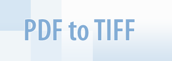 Convert PDF to TIFF